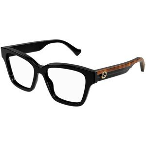 Gucci GG1302O 004 ONE SIZE (55) Fekete Férfi Dioptriás szemüvegek
