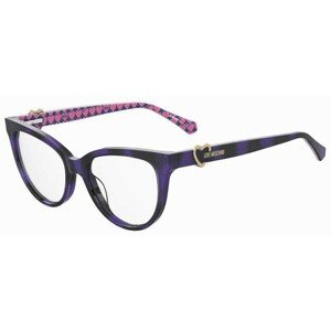 Love Moschino MOL609 HKZ ONE SIZE (52) Havana Férfi Dioptriás szemüvegek