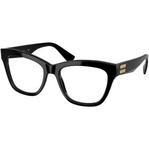 Miu Miu MU03UV 1AB1O1 L (54) Fekete Férfi Dioptriás szemüvegek