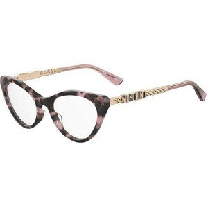 Moschino MOS626 0T4 ONE SIZE (52) Havana Férfi Dioptriás szemüvegek