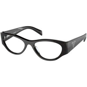 Prada PR06ZV 11F1O1 L (52) Fekete Férfi Dioptriás szemüvegek