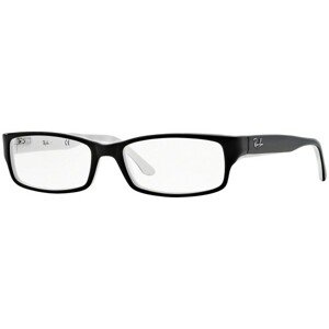 Ray-Ban RX5114 2097 M (52) Fekete Unisex Dioptriás szemüvegek