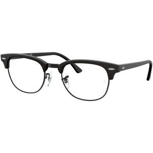 Ray-Ban Clubmaster Optics RX5154 2077 S (49) Fekete Unisex Dioptriás szemüvegek