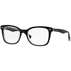 Ray-Ban RX5285 2034 ONE SIZE (53) Fekete Unisex Dioptriás szemüvegek