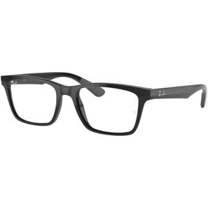 Ray-Ban RX7025 2000 M (55) Fekete Unisex Dioptriás szemüvegek