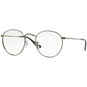Ray-Ban Round Metal Classic RX3447V 2620 S (47) Szürke Unisex Dioptriás szemüvegek