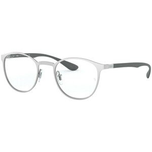 Ray-Ban RX6355 3097 S (47) Ezüst Unisex Dioptriás szemüvegek