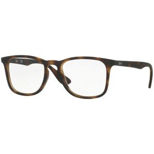 Ray-Ban RX7074 5365 L (52) Havana Unisex Dioptriás szemüvegek