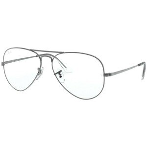 Ray-Ban RX6489 2502 M (55) Ezüst Unisex Dioptriás szemüvegek