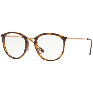 Ray-Ban RX7140 5687 L (51) Havana Unisex Dioptriás szemüvegek