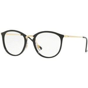 Ray-Ban RX7140 2000 L (51) Fekete Unisex Dioptriás szemüvegek