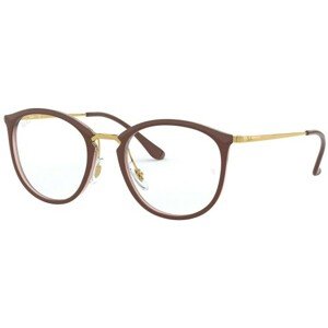 Ray-Ban RX7140 5971 M (49) Barna Unisex Dioptriás szemüvegek
