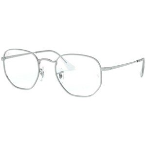 Ray-Ban RX6448 2501 M (51) Ezüst Unisex Dioptriás szemüvegek