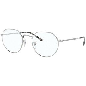 Ray-Ban Jack RX6465 2501 M (49) Ezüst Unisex Dioptriás szemüvegek