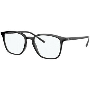 Ray-Ban RX7185 2000 M (50) Fekete Unisex Dioptriás szemüvegek