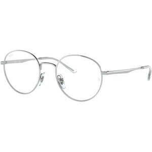 Ray-Ban RX3681V 2501 M (48) Ezüst Unisex Dioptriás szemüvegek
