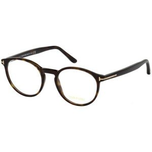 Tom Ford FT5524 052 M (49) Havana Unisex Dioptriás szemüvegek