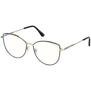 Tom Ford FT5667-B 005 ONE SIZE (55) Fekete Férfi Dioptriás szemüvegek