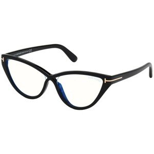 Tom Ford FT5729-B 001 ONE SIZE (56) Fekete Férfi Dioptriás szemüvegek