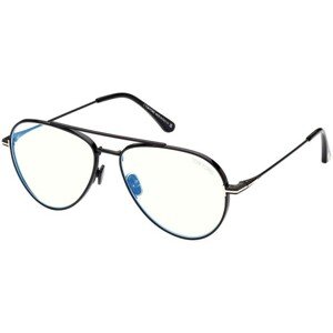 Tom Ford FT5800-B 001 ONE SIZE (56) Fekete Unisex Dioptriás szemüvegek