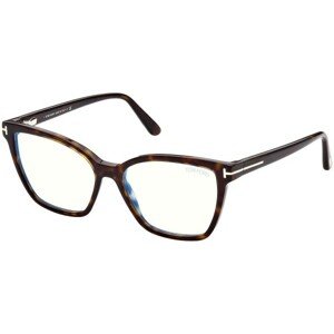 Tom Ford FT5812-B 052 ONE SIZE (53) Havana Férfi Dioptriás szemüvegek