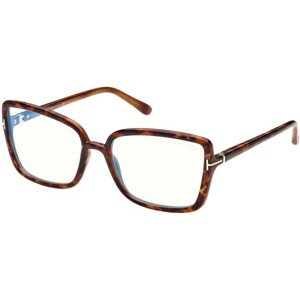 Tom Ford FT5813-B 055 ONE SIZE (56) Havana Férfi Dioptriás szemüvegek