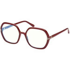 Tom Ford FT5814-B 066 ONE SIZE (55) Vörös Férfi Dioptriás szemüvegek