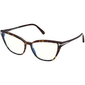 Tom Ford FT5825-B 052 ONE SIZE (55) Havana Férfi Dioptriás szemüvegek