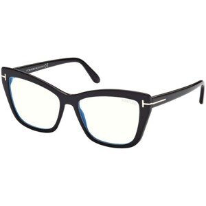 Tom Ford FT5826-B 001 ONE SIZE (55) Fekete Férfi Dioptriás szemüvegek