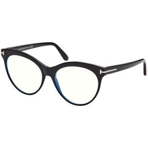 Tom Ford FT5827-B 001 ONE SIZE (55) Fekete Férfi Dioptriás szemüvegek