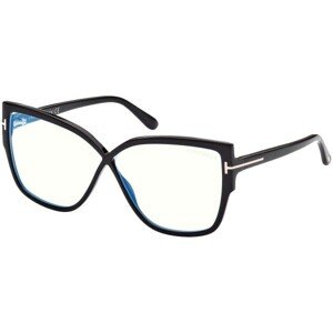 Tom Ford FT5828-B 001 ONE SIZE (60) Fekete Férfi Dioptriás szemüvegek