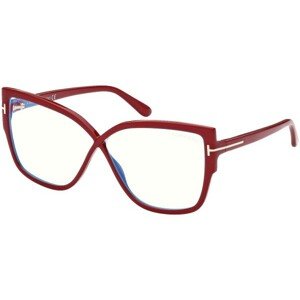 Tom Ford FT5828-B 066 ONE SIZE (60) Vörös Férfi Dioptriás szemüvegek