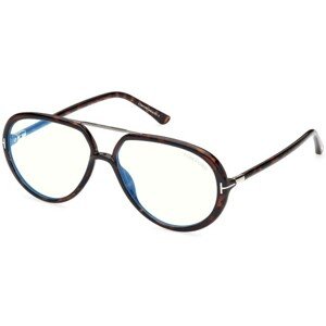 Tom Ford FT5838-B 052 ONE SIZE (57) Havana Unisex Dioptriás szemüvegek