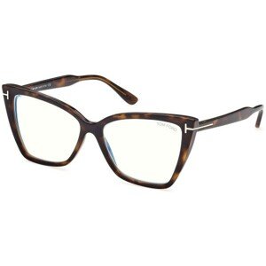 Tom Ford FT5844-B 052 ONE SIZE (55) Havana Férfi Dioptriás szemüvegek