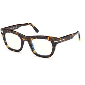 Tom Ford FT5872-B 055 ONE SIZE (48) Havana Női Dioptriás szemüvegek