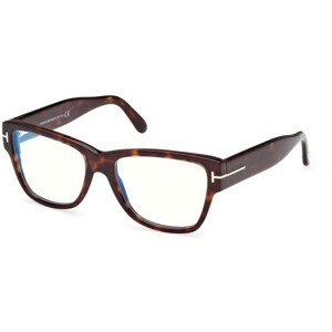 Tom Ford FT5878-B 052 ONE SIZE (55) Havana Férfi Dioptriás szemüvegek