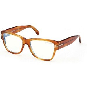 Tom Ford FT5878-B 053 ONE SIZE (55) Havana Férfi Dioptriás szemüvegek