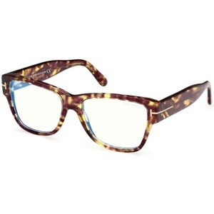 Tom Ford FT5878-B 055 ONE SIZE (55) Havana Férfi Dioptriás szemüvegek