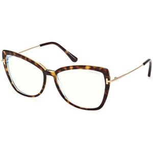 Tom Ford FT5882-B 056 ONE SIZE (55) Havana Férfi Dioptriás szemüvegek