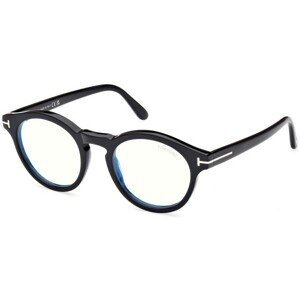 Tom Ford FT5887-B 001 ONE SIZE (49) Fekete Unisex Dioptriás szemüvegek