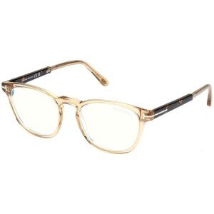 Tom Ford FT5890-B 047 ONE SIZE (51) Barna Unisex Dioptriás szemüvegek