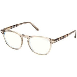 Tom Ford FT5890-B 057 ONE SIZE (51) Bézs Unisex Dioptriás szemüvegek