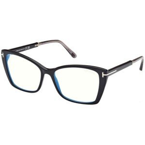 Tom Ford FT5893-B 001 ONE SIZE (55) Fekete Férfi Dioptriás szemüvegek
