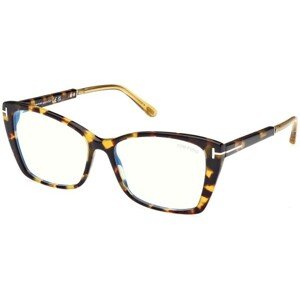 Tom Ford FT5893-B 055 ONE SIZE (55) Havana Férfi Dioptriás szemüvegek