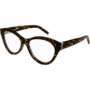 Saint Laurent SLM96 004 ONE SIZE (55) Havana Férfi Dioptriás szemüvegek