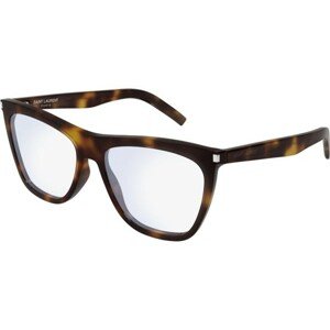 Saint Laurent SL518 002 ONE SIZE (56) Havana Férfi Dioptriás szemüvegek