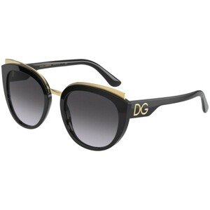 Dolce & Gabbana DG4383 501/8G ONE SIZE (54) Fekete Férfi Napszemüvegek