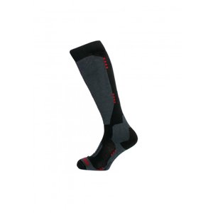 BLIZZARD-Wool Performance ski socks, black/wine red Fekete 35/38