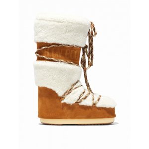 MOON BOOT-Icon Shearling whisky off white Keverd össze 35/38