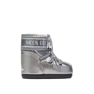 MOON BOOT-Icon Low Glance silver Ezüst 36/38